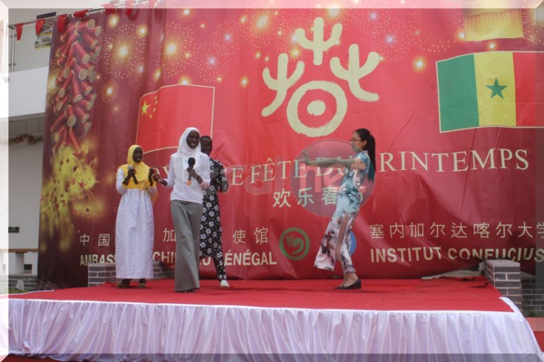 Vidéo-photos: Cérémonie de fête du nouvel an chinois à l'Institut Confucius de Dakar