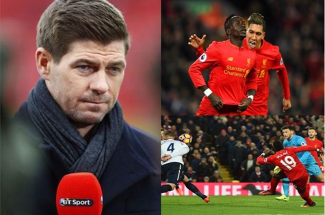 Steven Gerrard : « Sadio Mané est un joueur formidable, plein de rythme et d’imprévisibilité »