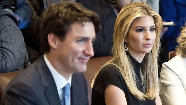 Ivanka Trump a-t-elle succombé au charme du Premier ministre canadien? Des photos sèment le doute