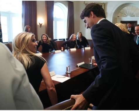 Ivanka Trump a-t-elle succombé au charme du Premier ministre canadien? Des photos sèment le doute