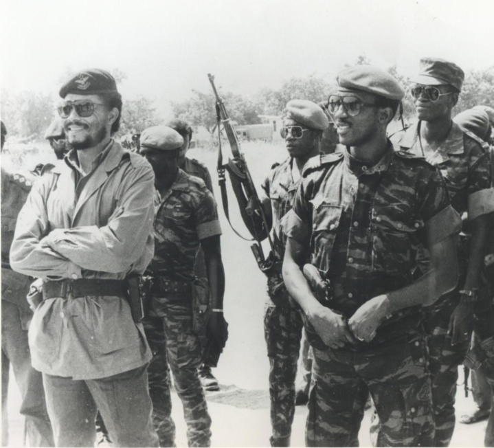 Image d'archives : Thomas Sankara, ancien président du Burkina Faso.