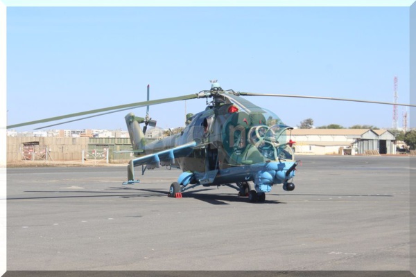 la réception de deux Aéronefs à la base aérienne capitaine Mame Andalla Cissé