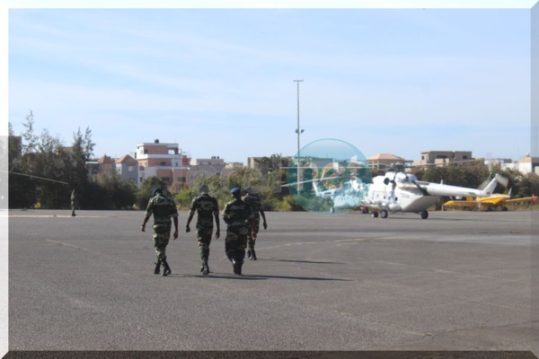 la réception de deux Aéronefs à la base aérienne capitaine Mame Andalla Cissé
