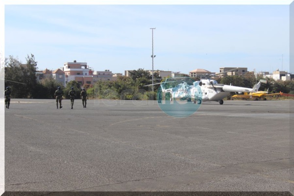 la réception de deux Aéronefs à la base aérienne capitaine Mame Andalla Cissé