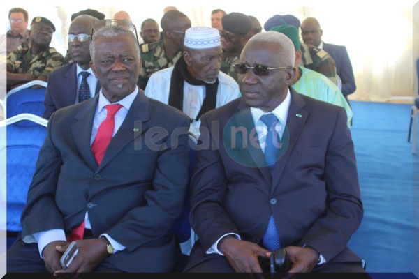 la réception de deux Aéronefs à la base aérienne capitaine Mame Andalla Cissé