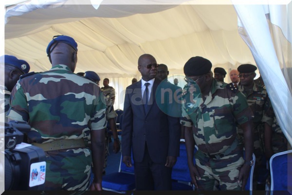la réception de deux Aéronefs à la base aérienne capitaine Mame Andalla Cissé