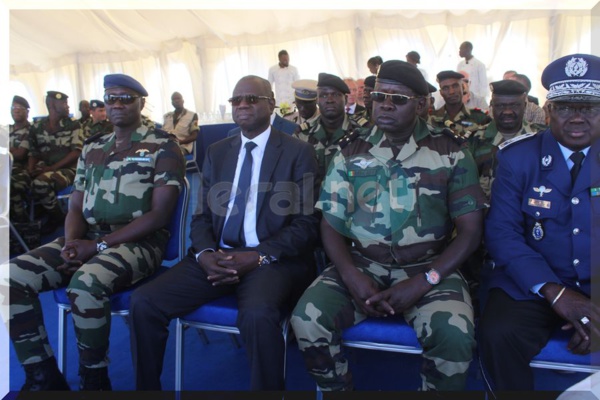 la réception de deux Aéronefs à la base aérienne capitaine Mame Andalla Cissé