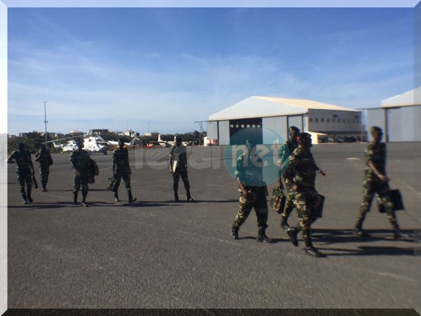 la réception de deux Aéronefs à la base aérienne capitaine Mame Andalla Cissé