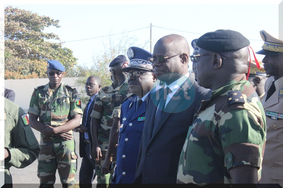 la cérémonie de la réception de deux Aéronefs à la base aérienne capitaine Mame Andalla Cissé