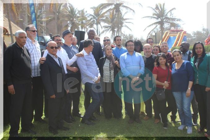 Abdou Diouf avec l'orde des médecins marocains