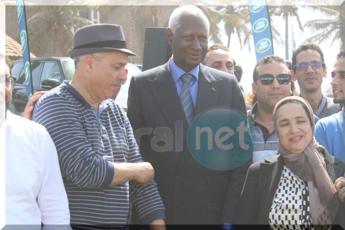 Abdou Diouf avec l'orde des médecins marocains