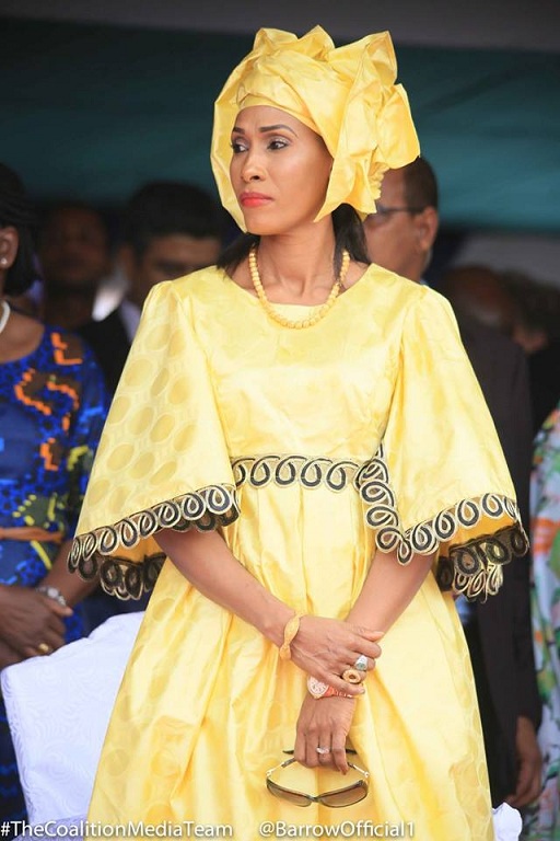 Des deux Premières dames d'Adama Barrow, qui est la plus belle?
