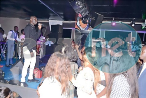 Les photos de la soirée Pape DIOUF…