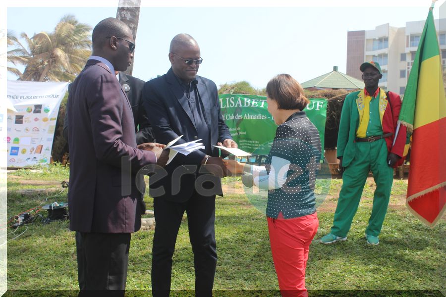Photos Les lauréats de Golf; Trophée
