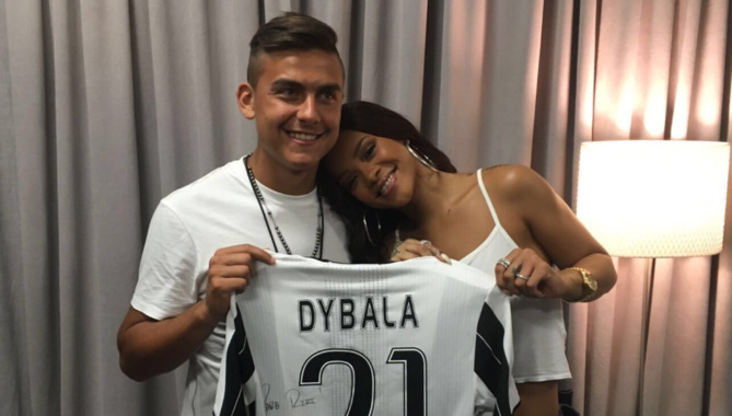 Rihanna a craqué pour Dybala