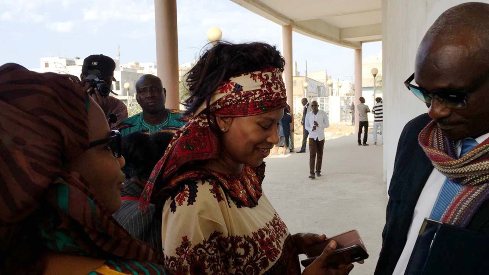 Aissata Tall Sall en soutien du maire Khalifa Sall (Photos)