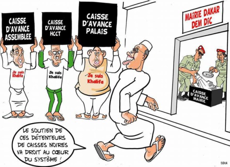 Caisse d'avance: des soutiens de taille pour Khalifa Sall ...par Odia (La Tribune)