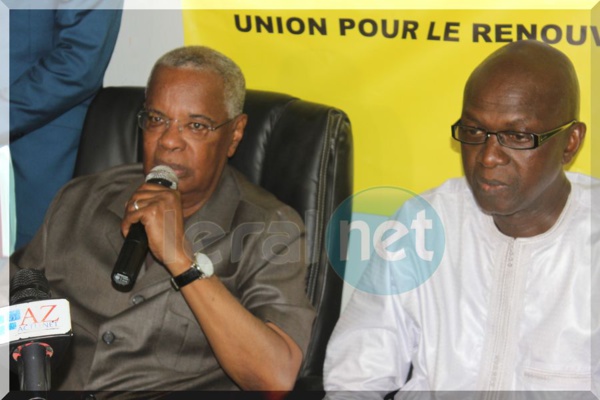 Point de presse du parti URD