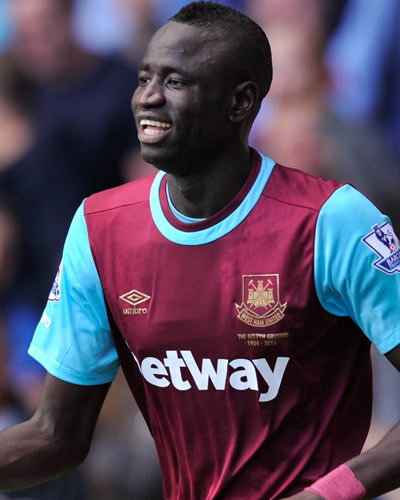 Cheikhou Kouyaté, West Ham: "Je préfère évoluer au milieu"