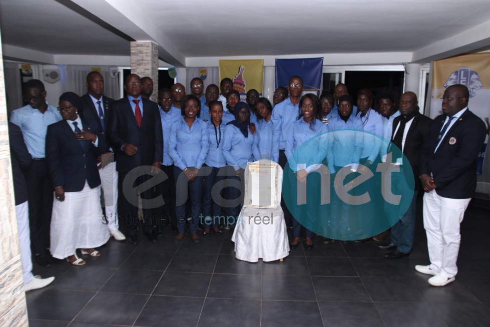 Cérémonie Lions Club Dakar Téranga