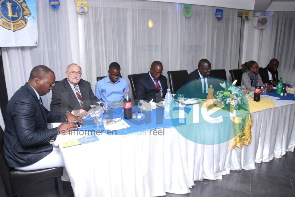 Cérémonie Lions Club Dakar Téranga