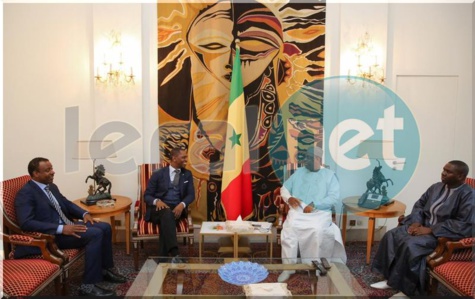 Kabirou Mbodj et SE Macky Sall