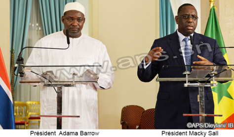 Macky Sall et Adama Barrow ont fait un large tour d’horizon des relations bilatérales entre les deux pays lors d’un entretien.