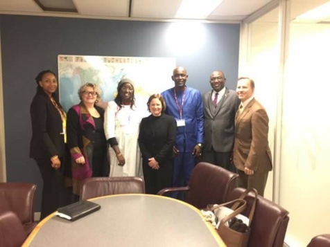 Les députés Cheikh Oumar Sy et Elene Tine à Ottawa