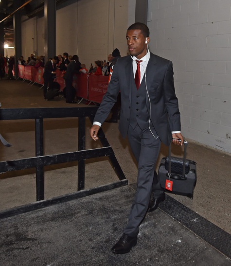 Galerie: Arrivée de Sadio Mané et de ses co-équipiers à Anfield à quelques minutes du choc contre Arsenal  