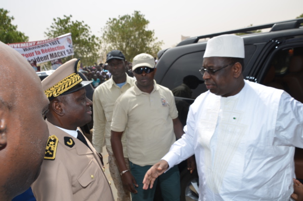 Les images de la visite du Président Macky Sall à Louga