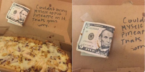 Un serveur refuse de mettre de l'ananas sur la pizza d'une cliente et lui rend son argent