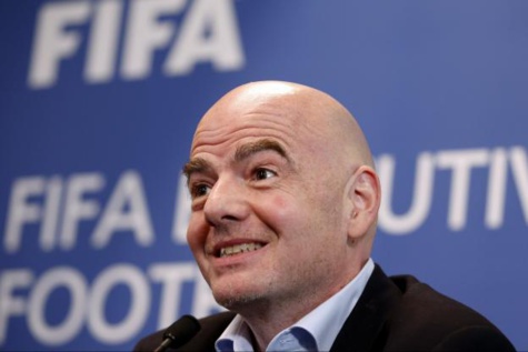 Gianni Infantino, le président de la Fifa. (Reuters)