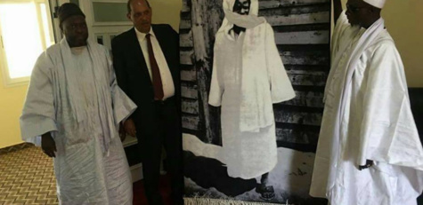 Touba : L' Ambassadeur d'Egypte a rendu visite au Khalife Général des Mourides