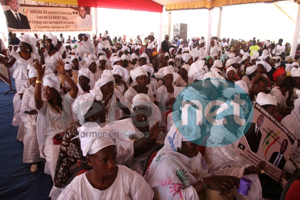 Daouda Dia, maire de Orkadiéré réussit le pari de la mobilisation pour l'accueil de Macky Sall (21 photos)