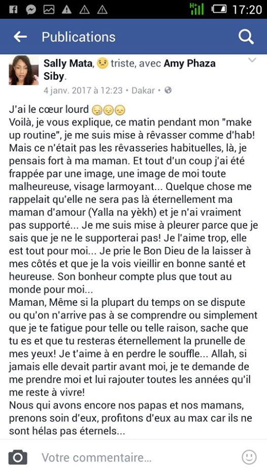 Salimata Niasse, la belle-fille de Moustapha Niasse est décédée