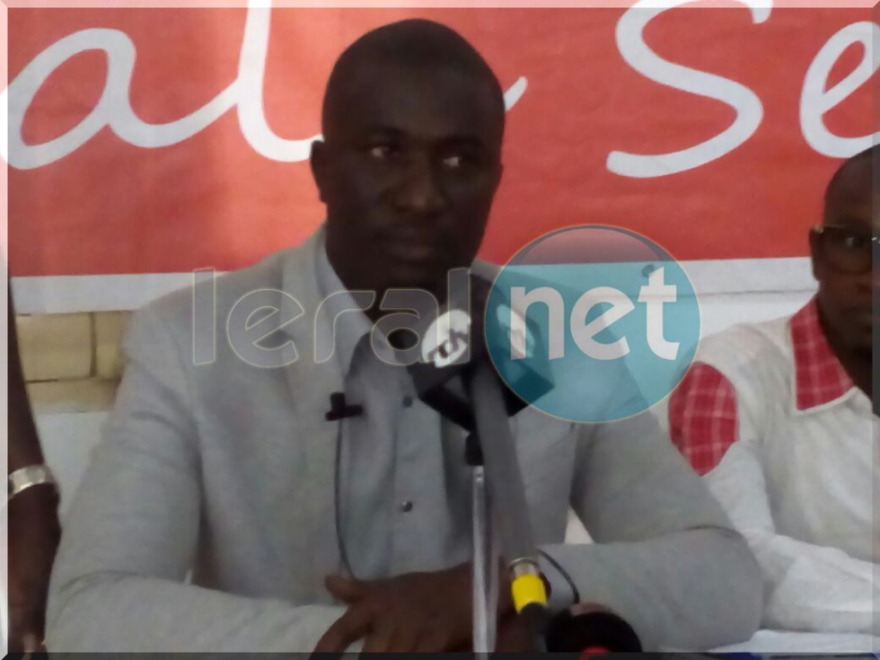 Photos- point de presse : Convention des jeunes du Grand Parti de Guédiawaye