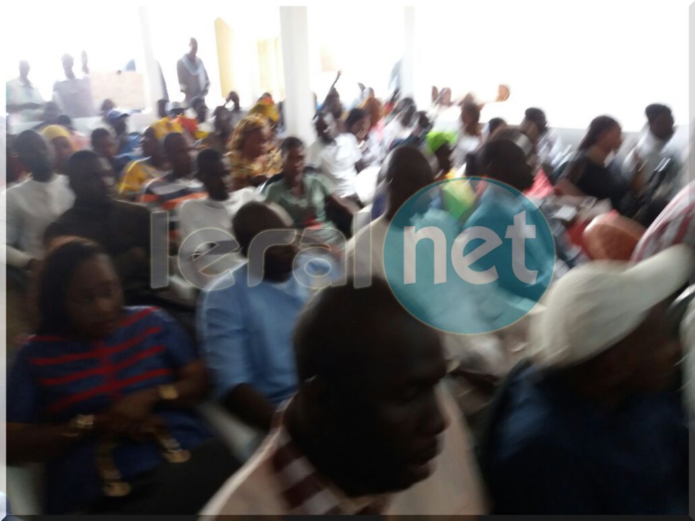 Photos- point de presse : Convention des jeunes du Grand Parti de Guédiawaye
