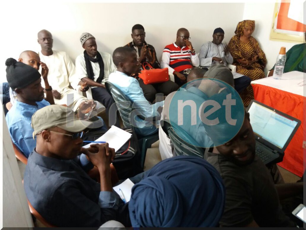 Photos- point de presse : Convention des jeunes du Grand Parti de Guédiawaye