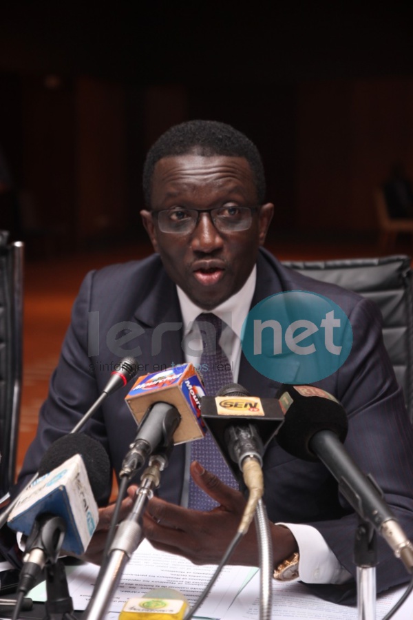 Mr Amadou Ba, ministre des finances