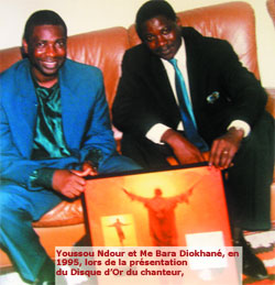 FILM - Me Bara Diokhané contre l'utilisation de son image:        - Une note de plainte contre Youssou Ndour a New York