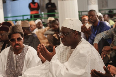 Photos : Macky Sall et Ahmad Khalifa Niasse à l'inauguration de la Grande Mosquée de Léona Niassène
