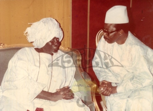 Visite de Courtoisie de Serigne Cheikh Tidiane Sy Al Maktoum à Serigne Abdou Lahat Mbacké.