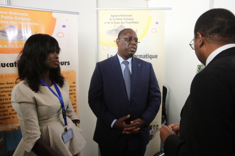 VIDEO-Photo- Macky Sall fait un plaidoyer pour l'éducation numérique des tout-petits