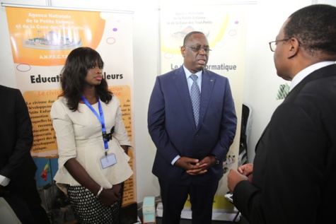 VIDEO-Photo- Macky Sall fait un plaidoyer pour l'éducation numérique des tout-petits