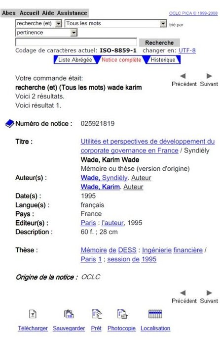 [ DOCUMENTS ] Tout savoir sur les diplomes de Karim Wade