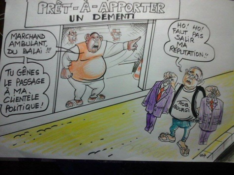 Macky, Bourgi et les costumes de Fillon........par Odia (La Tribune)