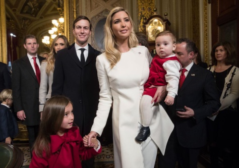 Merci papa ! Ivanka Trump a son propre bureau à la Maison-Blanche