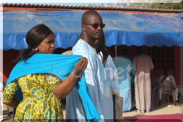 Vidéo-photos : La visite de Serigne Modou Kara à Serigne Cheikh Mbacké Moustapha Massamba