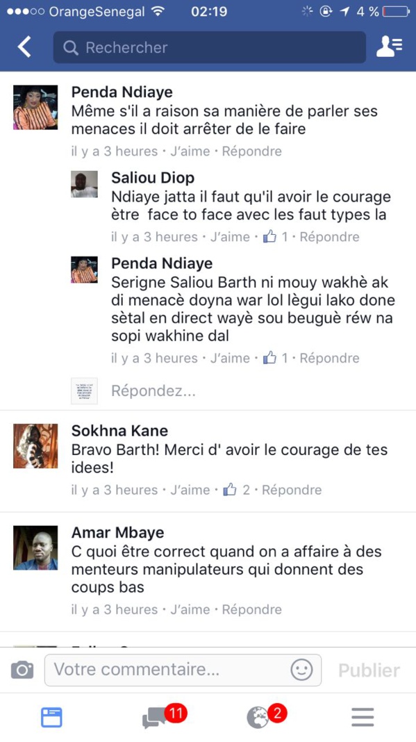 Le manque de civisme et l'indiscipline de Barthélemy Dias fait polémique sur  les réseaux sociaux ( Photos)