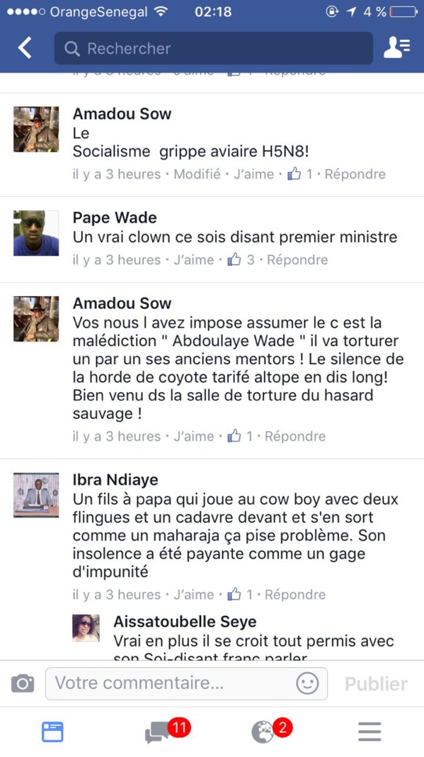 Le manque de civisme et l'indiscipline de Barthélemy Dias fait polémique sur  les réseaux sociaux ( Photos)
